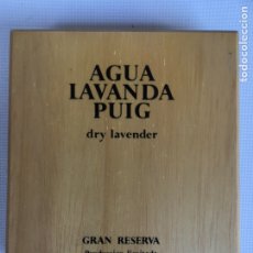 Miniaturas de perfumes antiguos: AGUA DE LAVANDA PUIG EDICIÓN LIMITADA. Lote 197299755