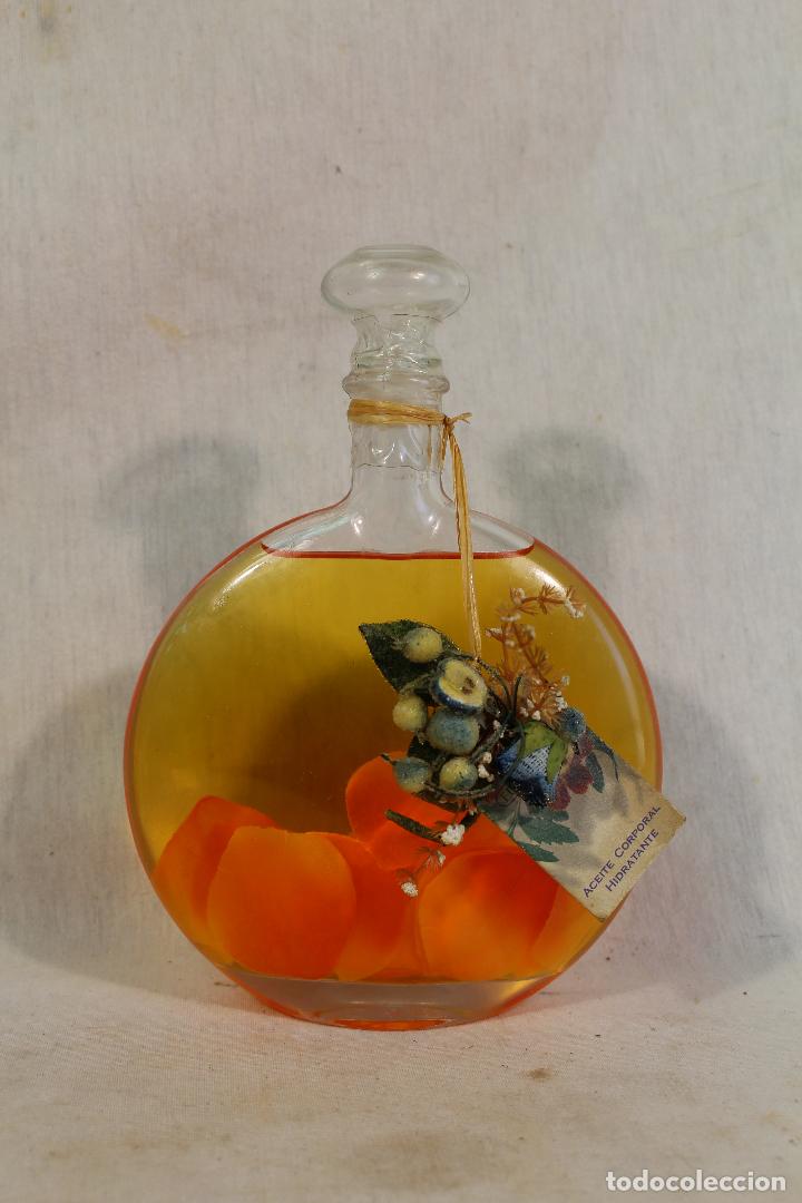 Miniatures of antique perfumes: botella aceite corporal  hidratante - jesus gomez - valencia