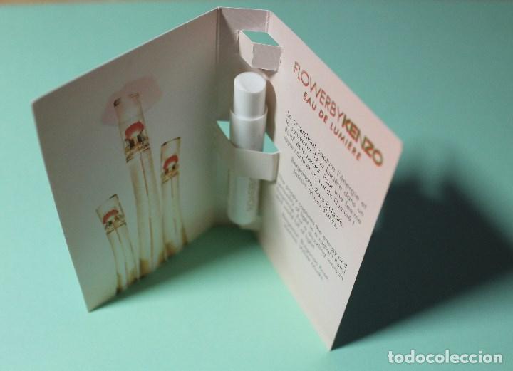 Miniaturas de perfumes antigos: MINIATURA DE PERFUME. FLOWER BY KENZO. SPRAY VAPORIZADOR MINIATURA.