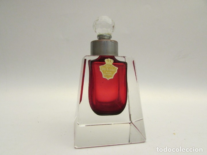 &Eacute;chantillons de parfums anciens: PERFUEMRO EN CRISTAL ALEMAN BLEI-KRISTALL