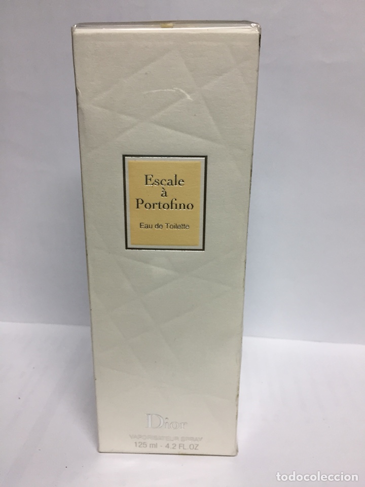 Miniatures of antique perfumes: Eau de toilette Dior. Escale a Portofino. 125ml.