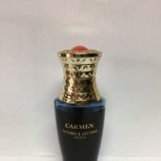 Miniaturas de perfumes antiguos: PERFUME CARMEN, VICTORIO Y LUCCHINO. 50ML.. Lote 340161543