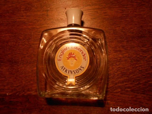 Miniaturas de perfumes antigos: BOTELLA DE ATKINSONS &ndash; ENGLISH LAVENDER- 380 ml., ELIDA GIBS,S.A.-MADRID-