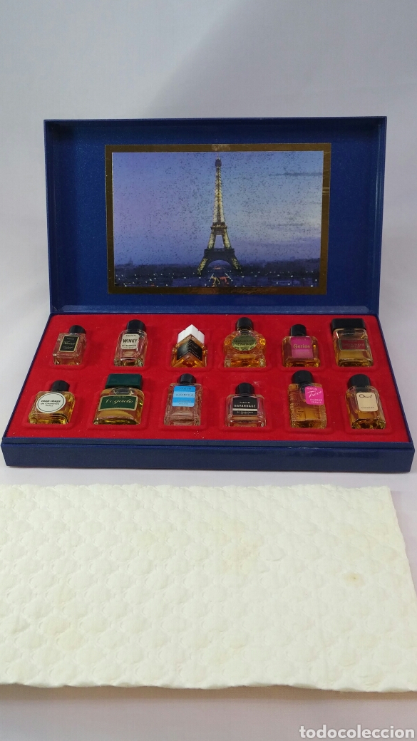 Miniature di profumi antiche: Miniatura perfumes Les Grand Parfumes de France