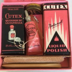 Miniaturas de perfumes antiguos: QUITA CUTÍCULA. Lote 142652900