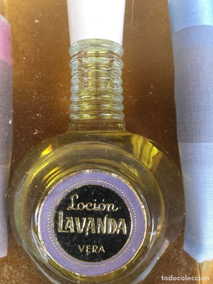 Miniaturas de perfumes antiguos: Locion lavanda Vera - Foto 2