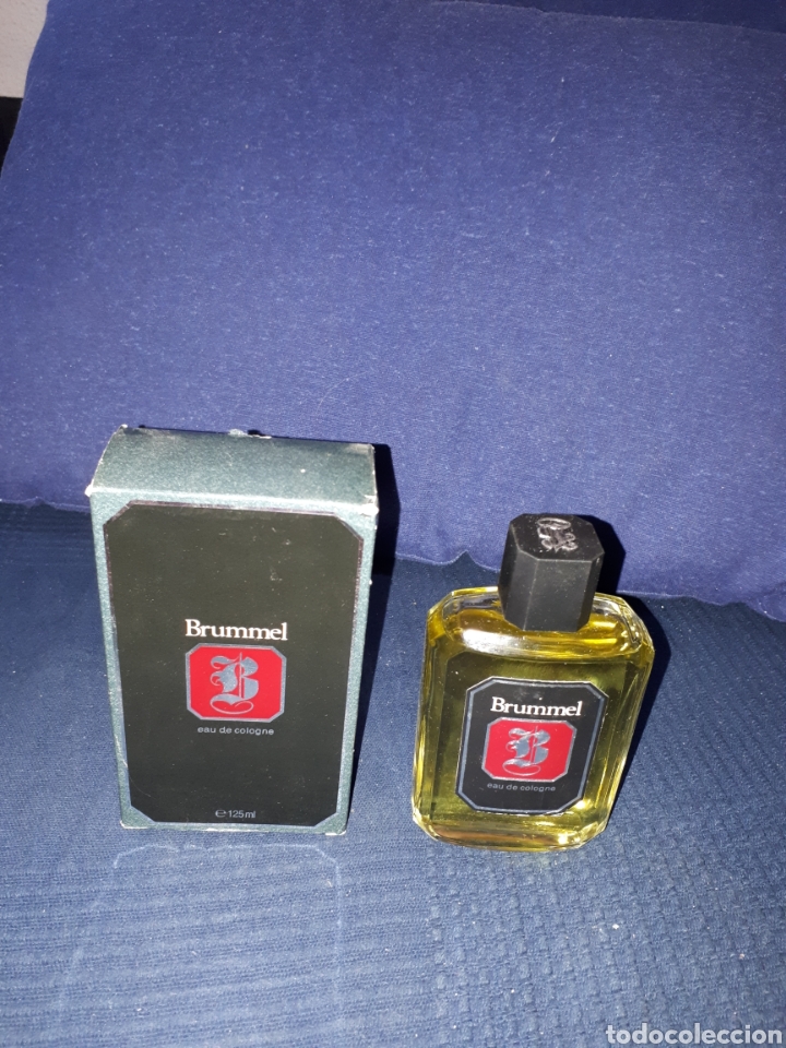 Miniaturen von alten Parf&uuml;men: Botella en caja de BRUMMEL sin uso 125 ml.