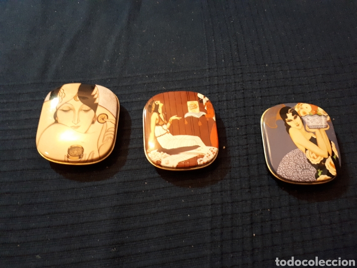 Miniaturen von alten Parf&uuml;men: Lote 3 jaboncitos colecci&oacute;n antiguas marcas de GAL