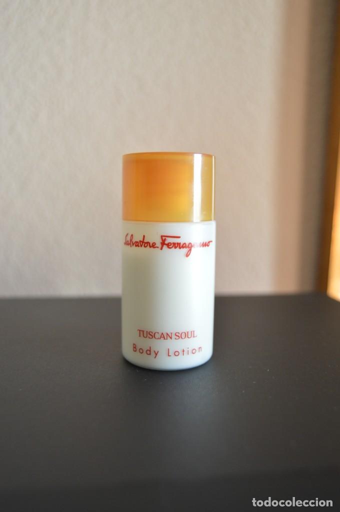 Miniaturas de perfumes antigos: MINIATURA LOCI&Oacute;N TUSCAN SOUL SALVATORE FERRAGAMO SIN USO