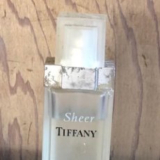 Miniaturas de perfumes antiguos: TIFFANY SHEER EDP 50ML. VINTAGE. Lote 144672078