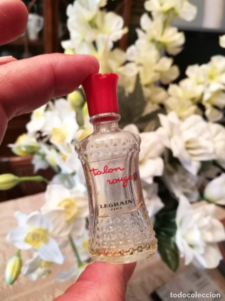 Miniaturas de perfumes antiguos: MINI TALON ROUGE de LEGRAIN. - Foto 1