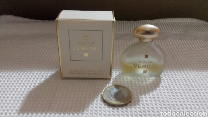 Miniaturas de perfumes antiguos: Miniatura Eau de Verino - Foto 3