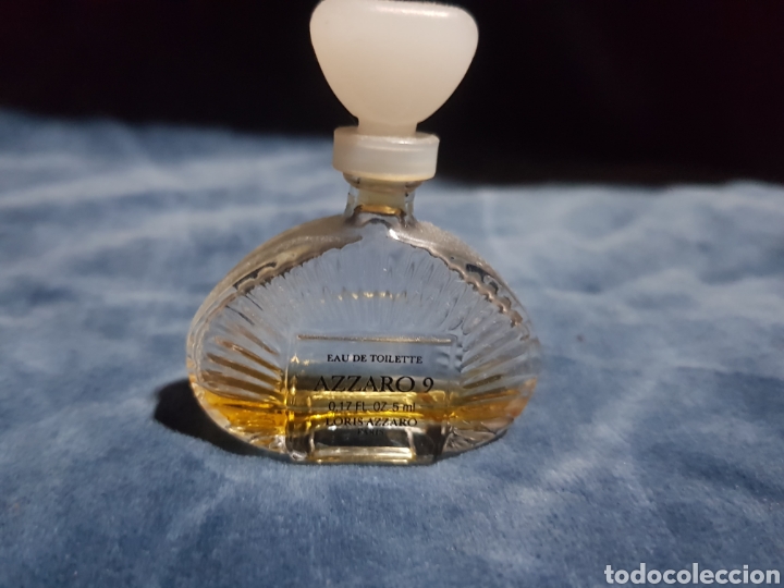 Miniaturas de perfumes antiguos: Miniatura perfume azzaro 9 - Foto 1