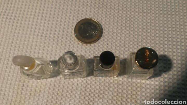 Miniaturas de perfumes antiguos: Lote mini botellitas perfume - Foto 3