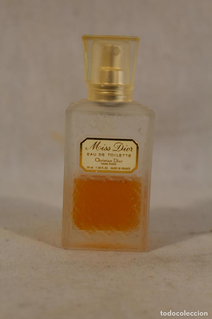 Miniaturen von alten Parf&uuml;men: botella mis dior eau de toilette christian dior - paris