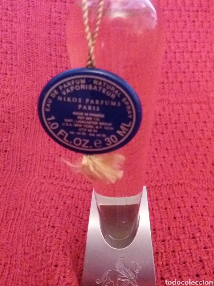 Miniaturas de perfumes antiguos: NIKOS PARFUMS 30ML. - Foto 3