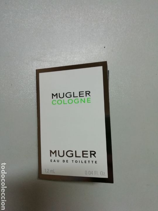 Miniaturas de perfumes antiguos: Muestra perfume Mugler