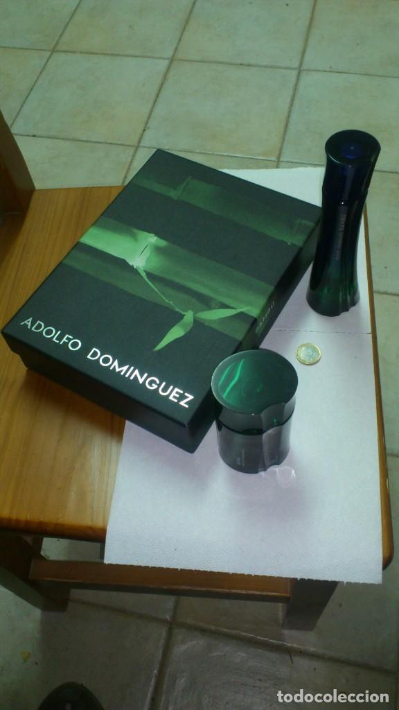 Miniature di profumi antiche: frasco,s colonia,s vacio,s cristal , pvc con caja dos diferentes