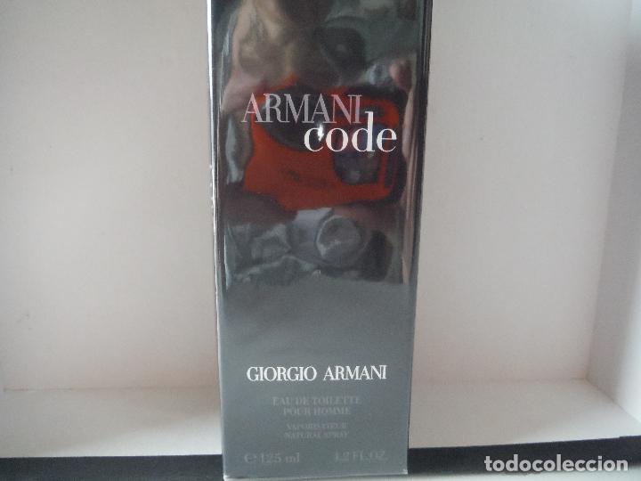 Miniaturas de perfumes antiguos: COLONIA PERFUME CODE ARMANI - Foto 1