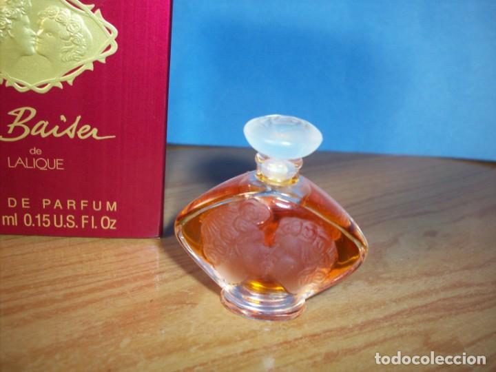 Miniaturas de perfumes antiguos: perfume le baiser 4,5ml - Foto 3