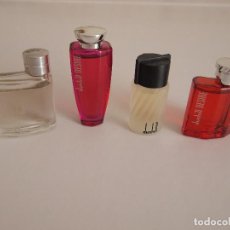 Miniaturas de perfumes antiguos: 4 MINIATURAS DE PERFUME DUNHILL