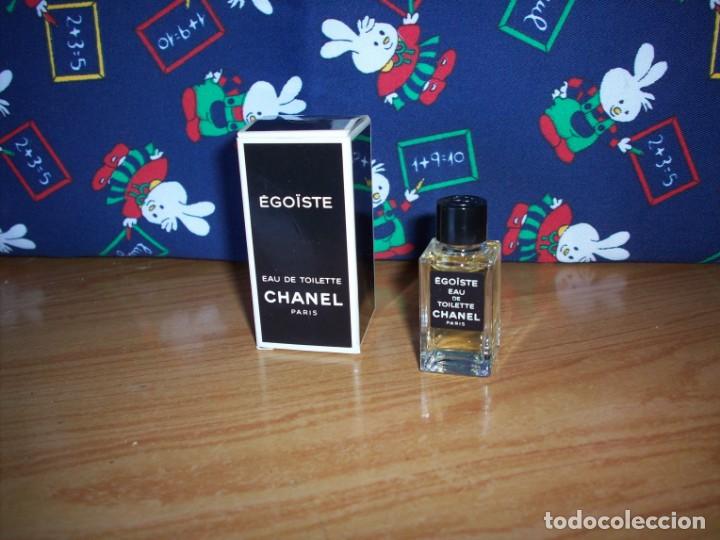 Miniaturas de perfumes antiguos: egoiste chanel 4ml - Foto 1