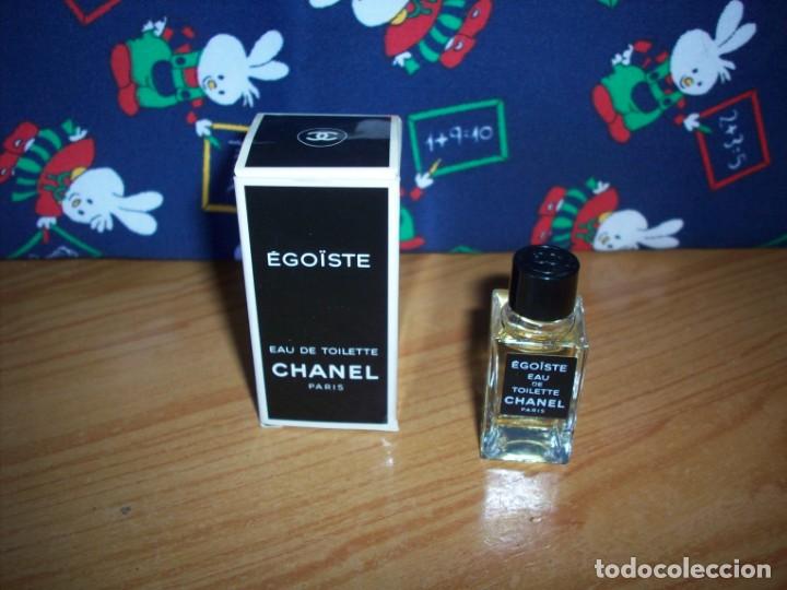 Miniaturas de perfumes antiguos: egoiste chanel 4ml - Foto 2