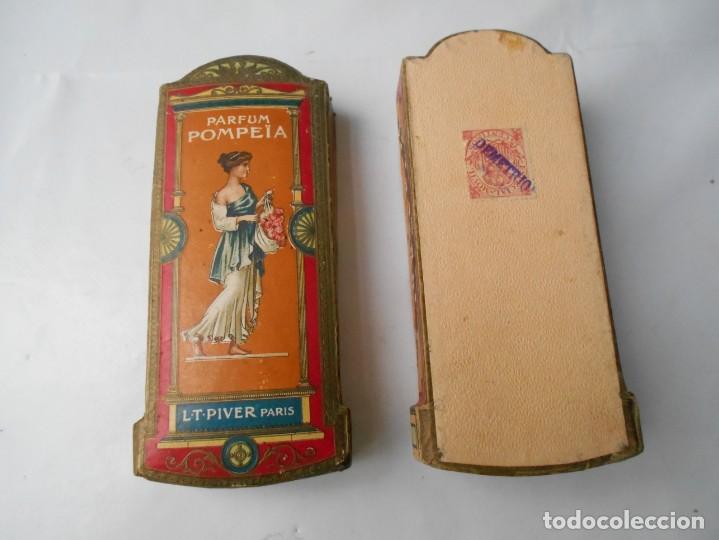 &Eacute;chantillons de parfums anciens: cajita de perfume de pompeia muy rara