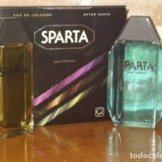 Miniaturas de perfumes antiguos: COLONIA Y AFTER SHAVE SPARTA DE GAL.. Lote 163721978