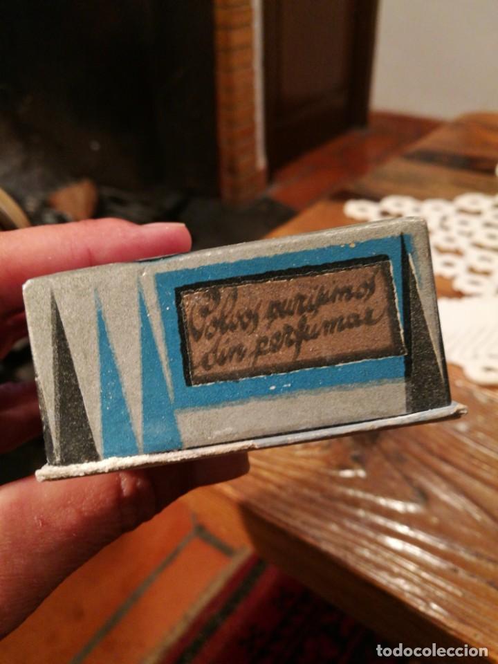 Miniaturas de perfumes antiguos: CAJA DE POLVOS DENYSE - Foto 3