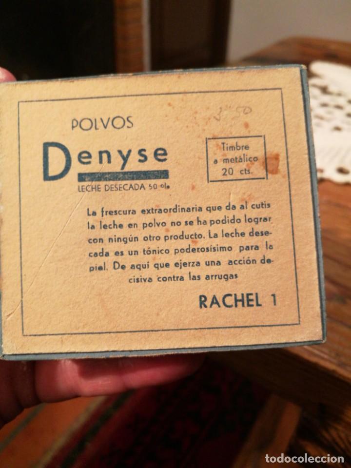 Miniaturas de perfumes antiguos: CAJA DE POLVOS DENYSE - Foto 5