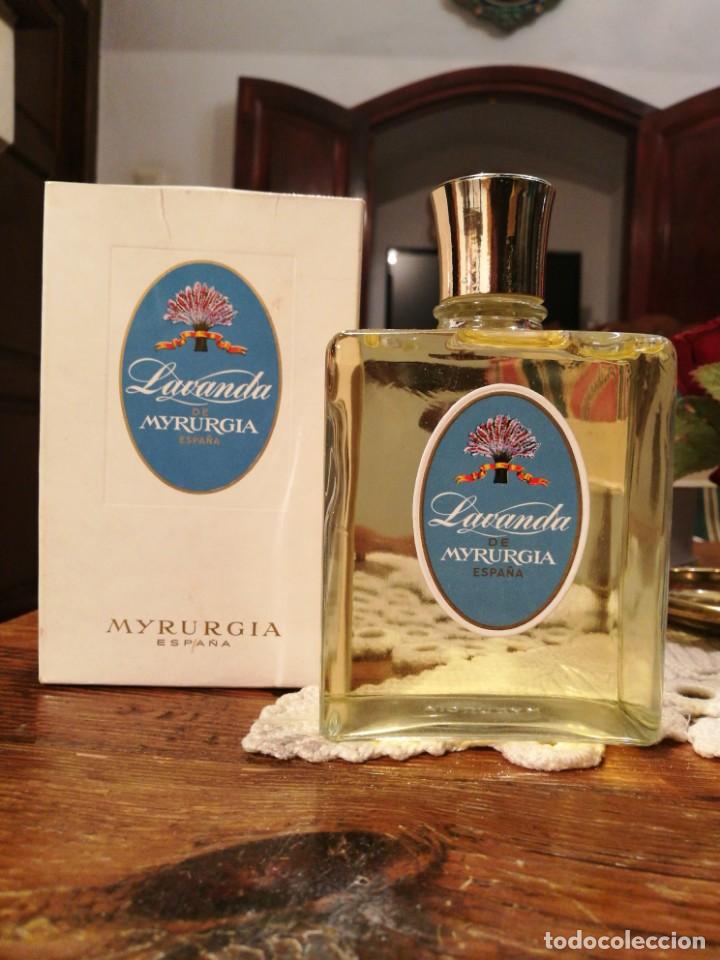 Miniaturas de perfumes antiguos: MYRURGIA, LAVANDA. - Foto 1
