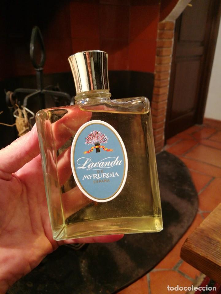 Miniaturas de perfumes antiguos: MYRURGIA, LAVANDA. - Foto 2
