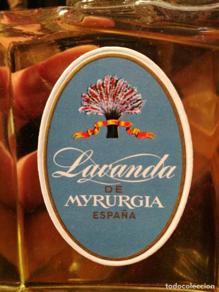 Miniaturas de perfumes antiguos: MYRURGIA, LAVANDA. - Foto 3