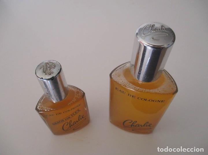 Miniaturas de perfumes antiguos: CUATRO FRASCOS DE COLONIA - Foto 2