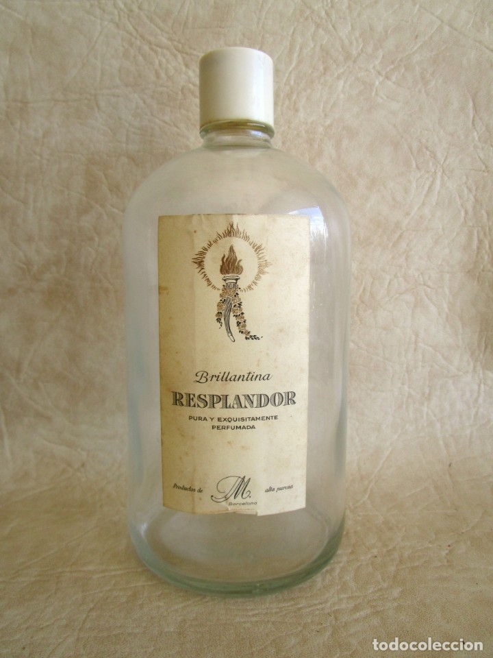 &Eacute;chantillons de parfums anciens: botella colonia brillantina el resplandor a granel 1 litro pm barcelona