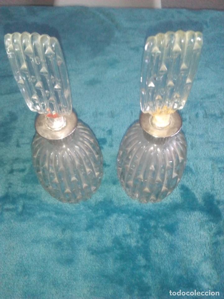 Miniaturas de perfumes antiguos: Lote de perfumeros arte dec&oacute; - Foto 1