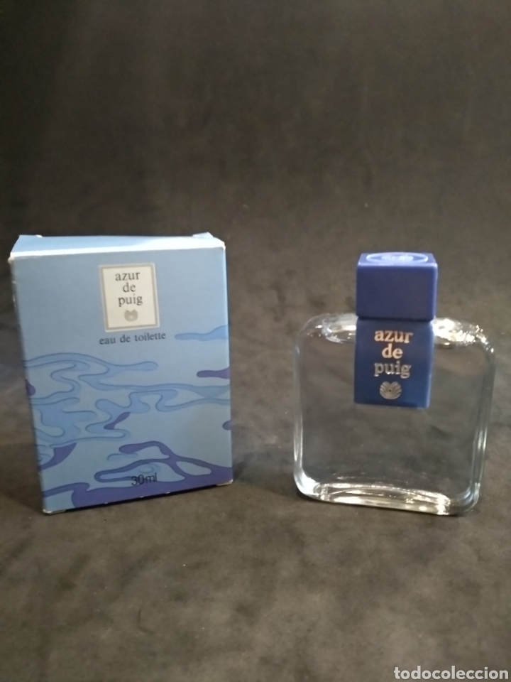 Miniaturas de perfumes antiguos: Azur de Puig, 30 ml - Foto 1