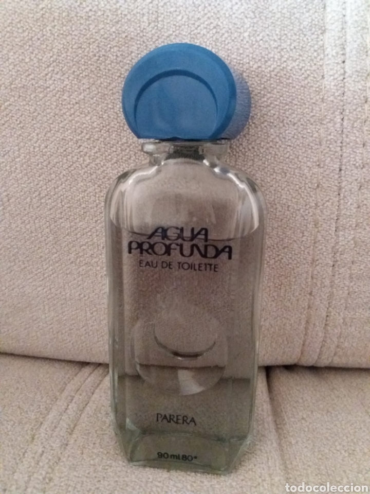 Miniaturas de perfumes antigos: EAU DE TOILETTE -AGUA PROFUNDA-90ML.