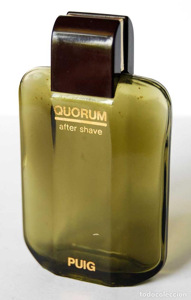 Miniaturen von alten Parf&uuml;men: Miniatura Quorum Afte Shave. Vac&iacute;o. Puig