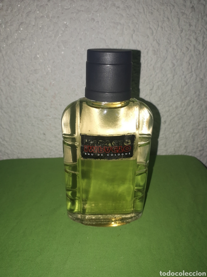 Miniaturas de perfumes antiguos: Frasco completo colonia IMPACTO de GAL 100 ml
