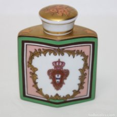 Miniaturas de perfumes antiguos: FRASCO EN PORCELANA ESMALTADA - FRASCOS DE CHÁ, COMPANHIA DAS INDIAS EDICION 1500 SERIES. Lote 172157059