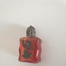 Miniaturas de perfumes antiguos: BOTELLIN PERFUME PLATA