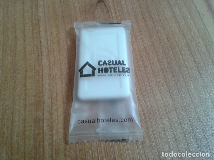 Miniaturas de perfumes antiguos: Pastilla de jab&oacute;n -- Soap  -- Hotel - Foto 1