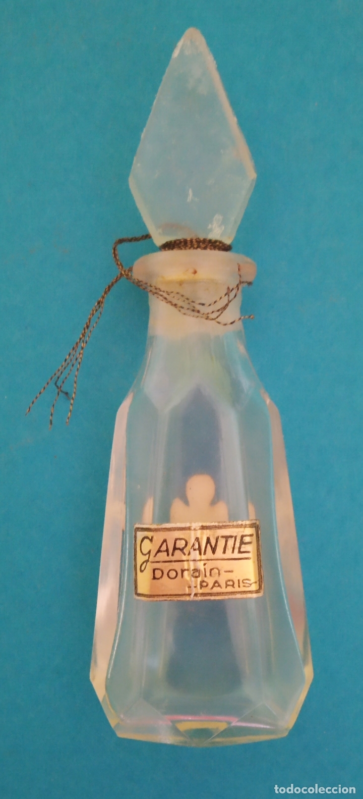 Miniaturen von alten Parf&uuml;men: GARANTIE.- DORAIN.- PARIS. 8 CM.