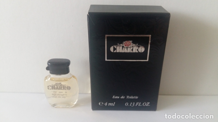 Miniaturas de perfumes antiguos: MINIATURA CHARRO NEGRA - Foto 1