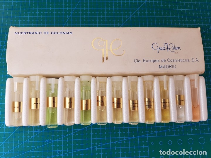 Miniaturen von alten Parf&uuml;men: MUESTRARIO DE COLONIAS GRACE HELEN