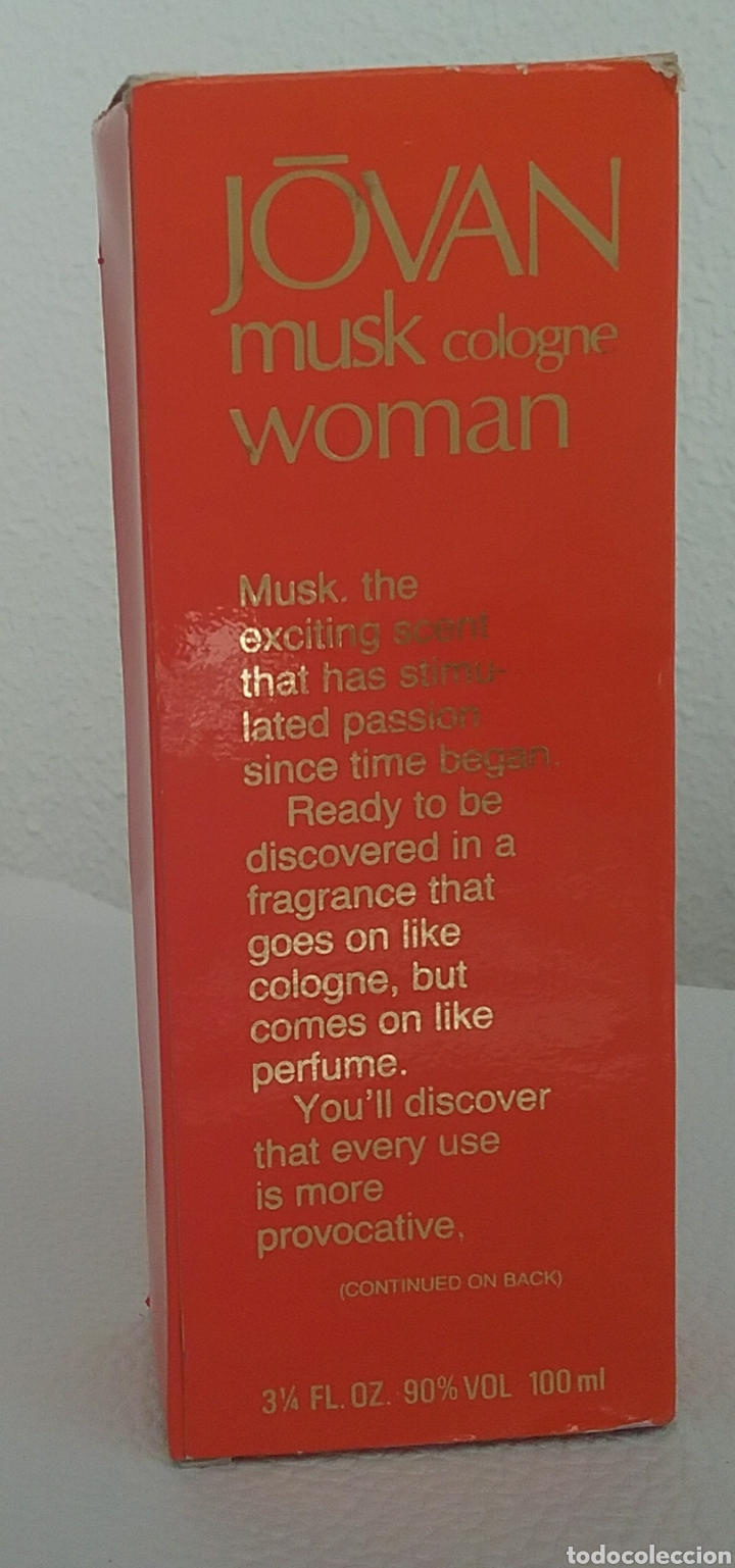 Miniaturen von alten Parf&uuml;men: J&Ocirc;VAN musk cologne woman, 100 ml.
