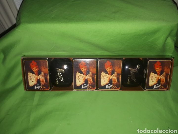 Miniature di profumi antiche: Estuche con 6 mini jabones MAGNO LA TOJA a estrenar
