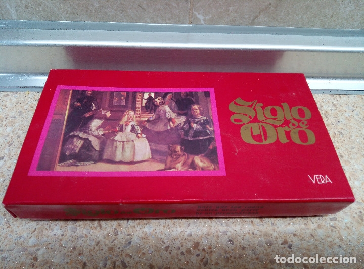 Miniaturas de perfumes antigos: CAJA DE JABON SIGLO DE ORODE VERA CON 3 JABONES VELAZQUEZ * SIN ABRIR *